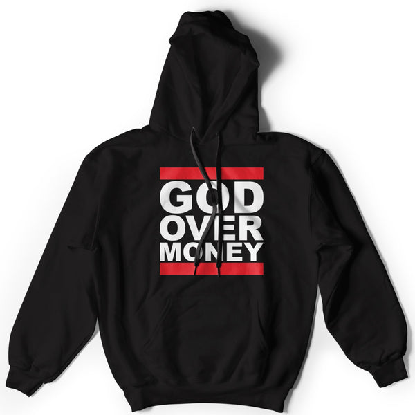 God Over Money Hoodie Black