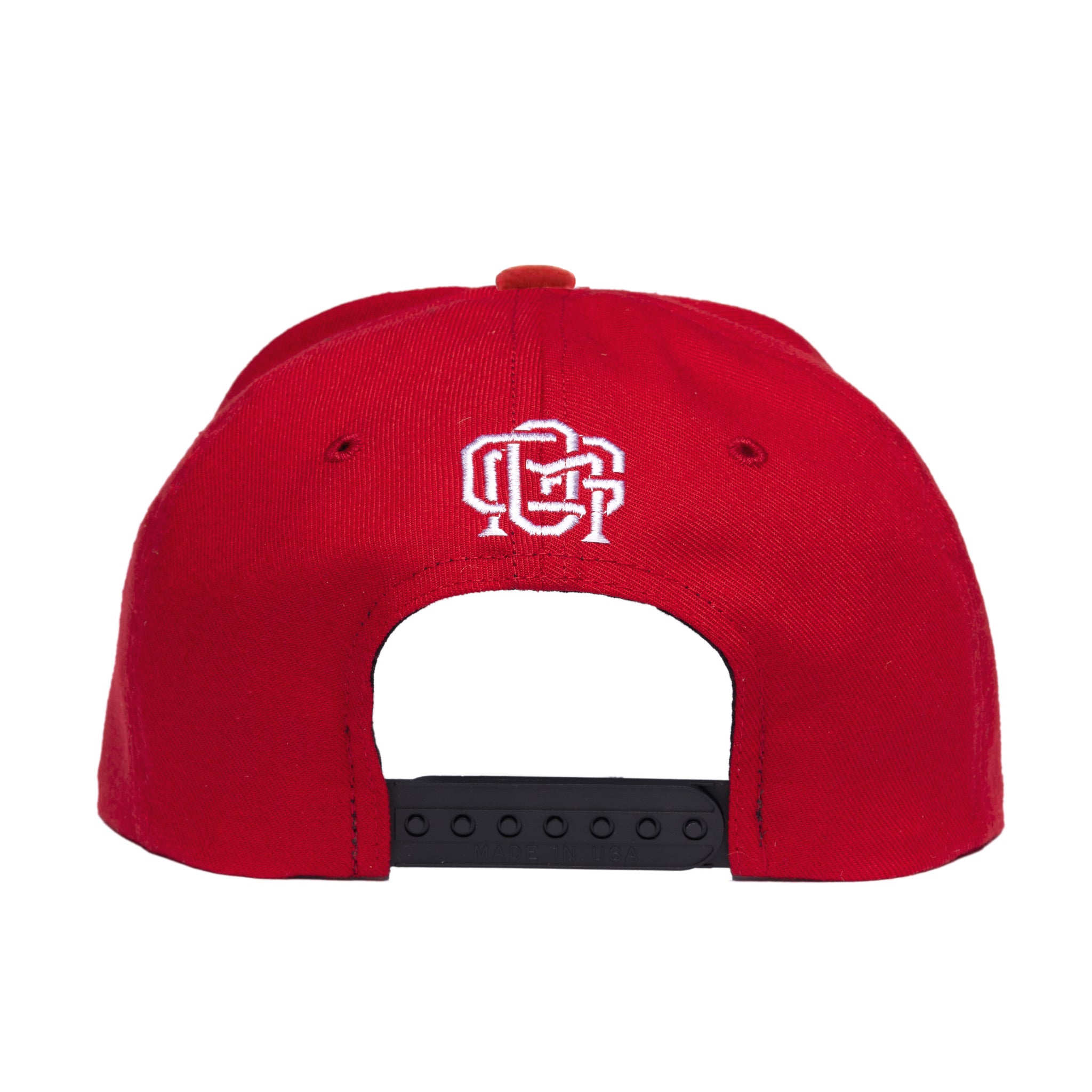 GOM Classic Snapback, Red/White