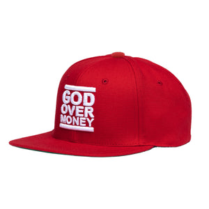 GOM Classic Snapback, Red/White