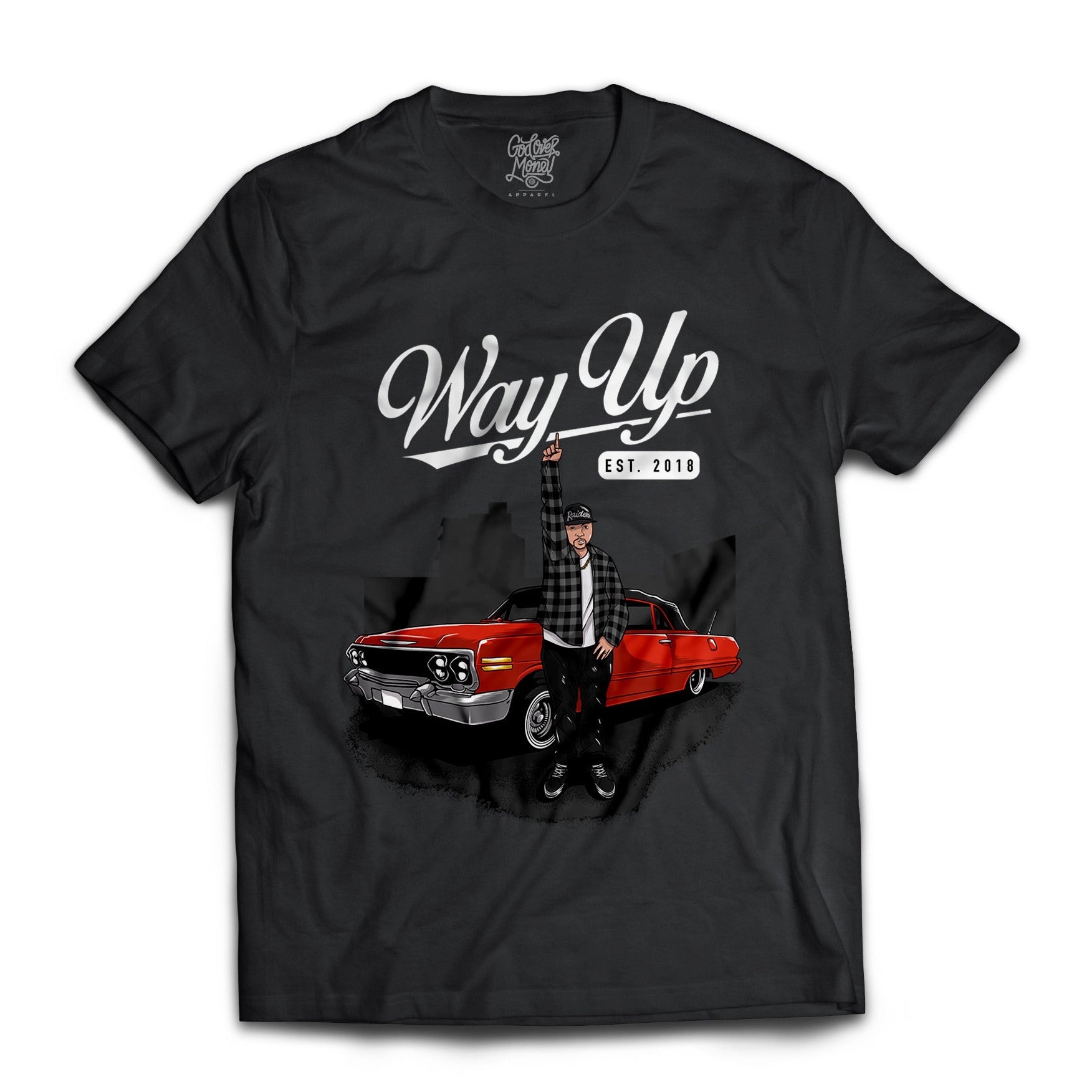 Way Up Merch Way Up Biz Tee – God Over Money